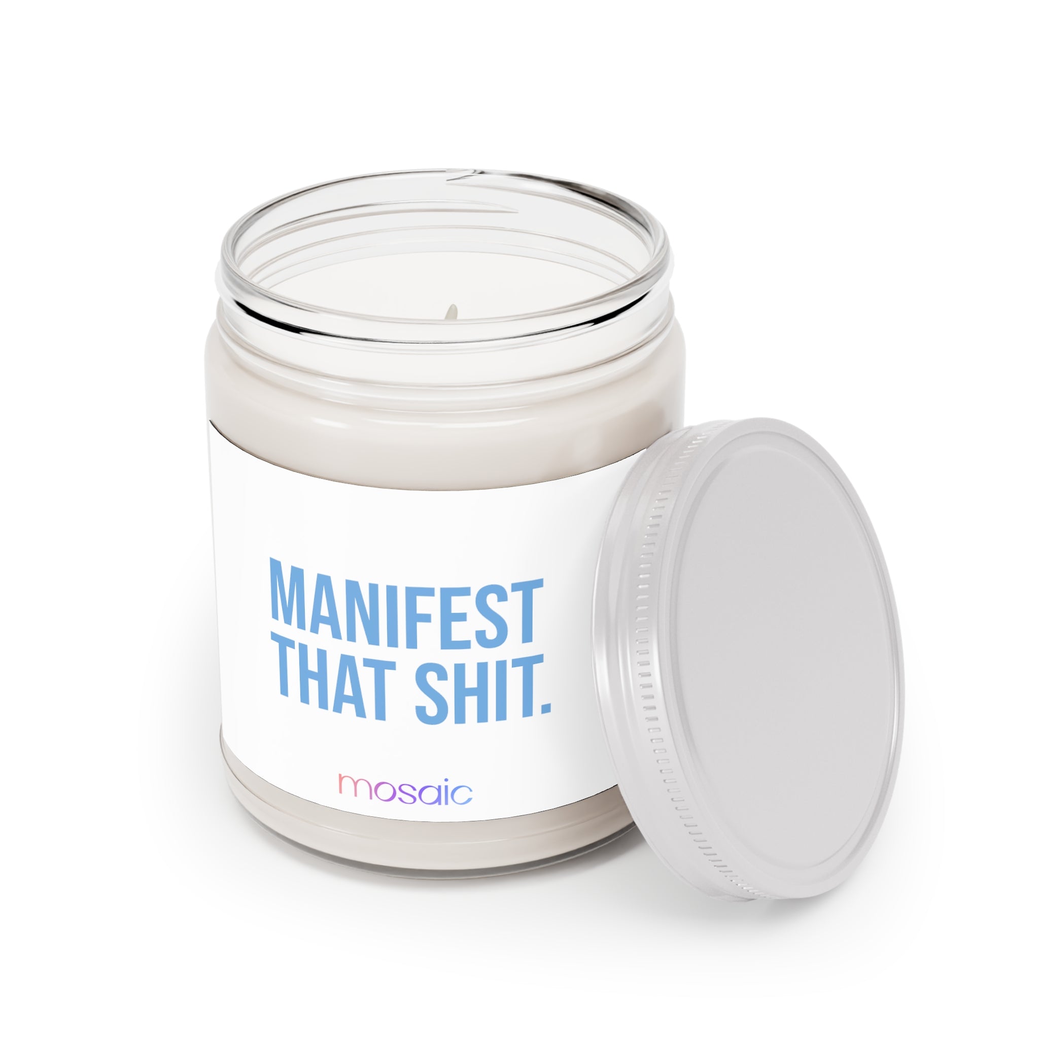 Manifest That Shit Candle - Mosaic