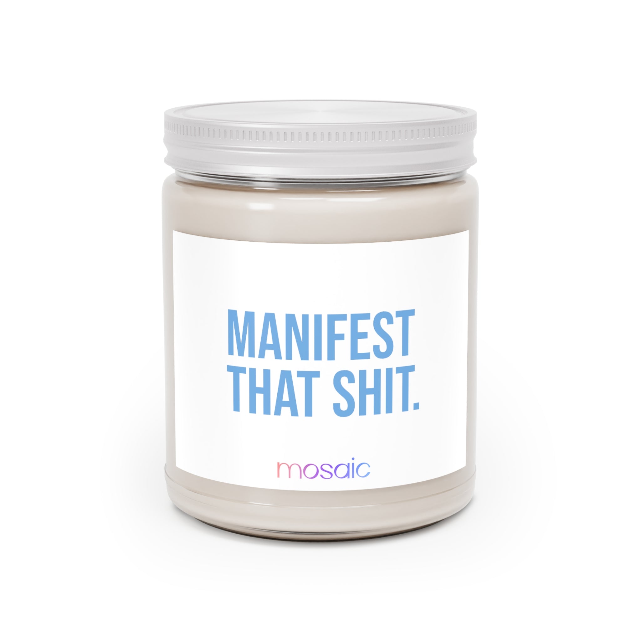 Manifest That Shit Candle - Mosaic